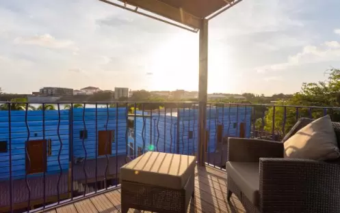 TRUE BLUE BAY GRENADA - COCOA POD SUITE TERRACE